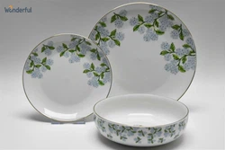 Plates and soup bowl Plates and soup bowl