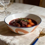 خلاصہ - نمونہ دار سیرامک سرونگ باؤل