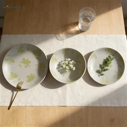 Speckled Floral Ceramic Dinnerware Set Speckled Floral Ceramic Dinnerware Set