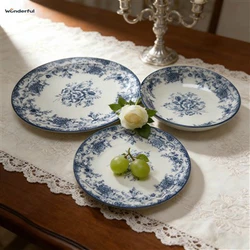 Toile - Inspired Ceramic Dinnerware: Timeless Elegance Toile - Inspired Ceramic Dinnerware: Timeless Elegance